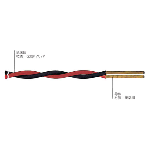 铜芯聚氯乙烯绝缘绞型连接用软电线-RVS型