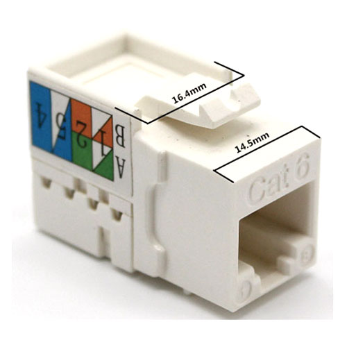 六类非屏蔽LED网络模块