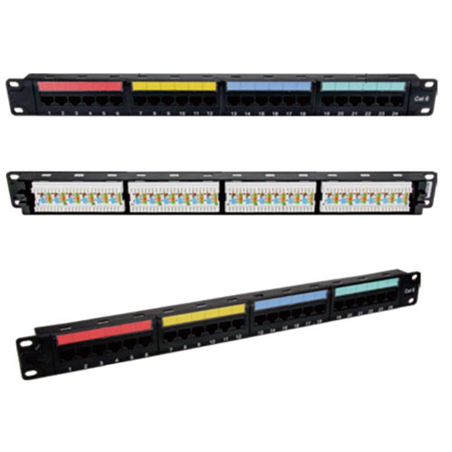 六类非屏蔽网络配线架