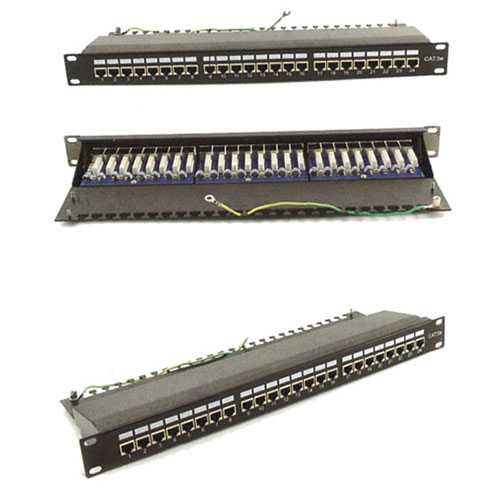 超五类屏蔽网络配线架